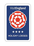 Badge of 4 Star Award for Visit England
